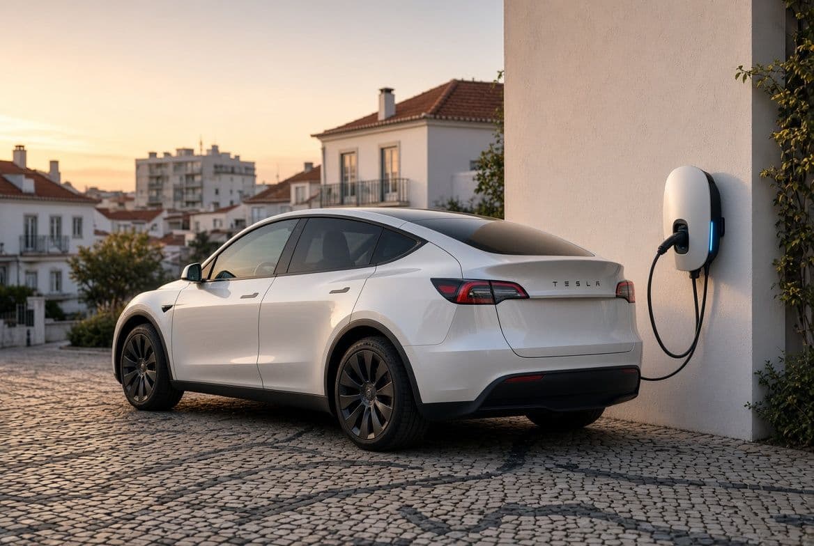Quanto custa manter um Tesla elétrico em Portugal?