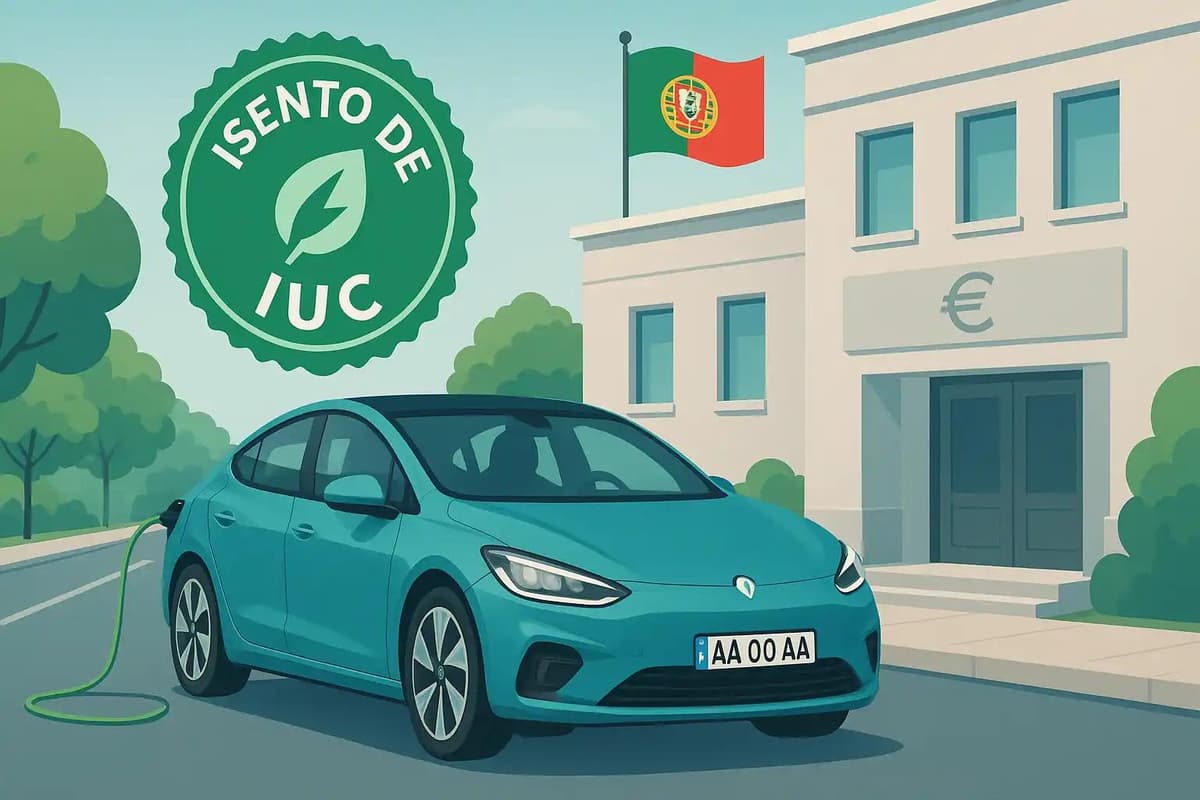 Isenção de IUC para carros elétricos em Portugal