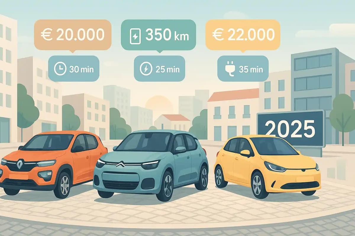 Carros elétricos baratos em 2025