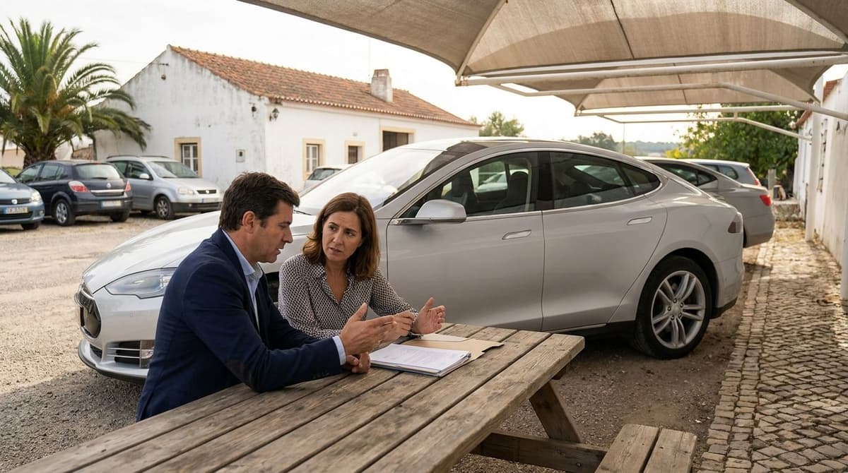 Negociar o preço de um Tesla Model 3 usado em Portugal