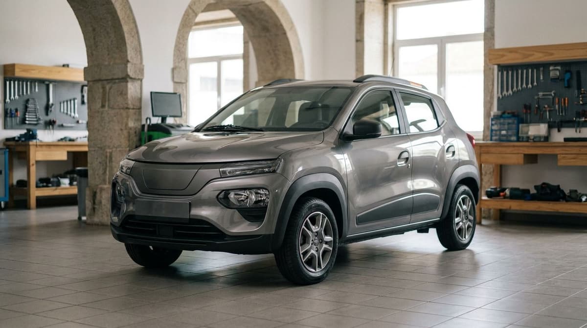 Dacia Spring em oficina: manutenção em Portugal