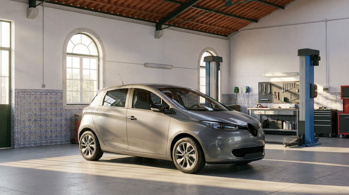 Renault Zoe em oficina: manutenção e recomendações em Portugal